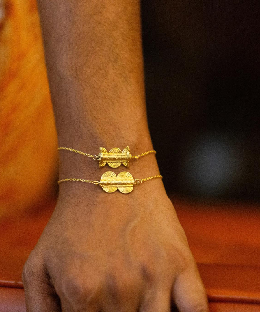Embrace the Beauty of Akan Goldweight Bracelets: Where Ancient Artistry Meets Elegance